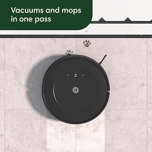 IROBOT ROOMBA COMBO Y0110 ROBOT VACUUM MOP, SMART NAVIGATION, MULTI-SURFACE, ALEXA ENABLED