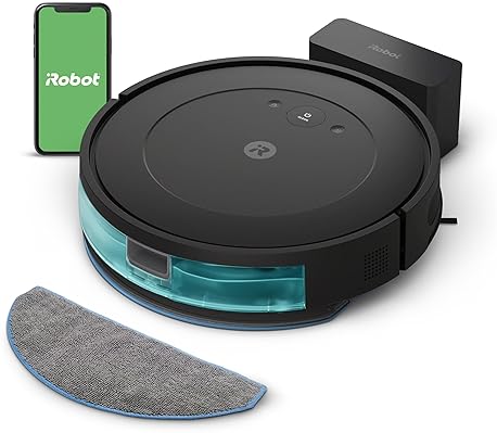 IROBOT ROOMBA COMBO Y0110 ROBOT VACUUM AND MOP SMART NAVIGATION, MULTI-SURFACE, ALEXA ENABLED