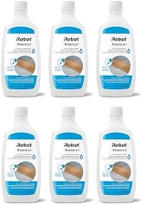 IROBOT HARD FLOOR CLEANER CONCENTRATE, REPLACEMENT PARTS, COMPATIBLE WITH ROOMBA BRAAVA, 6 PACK