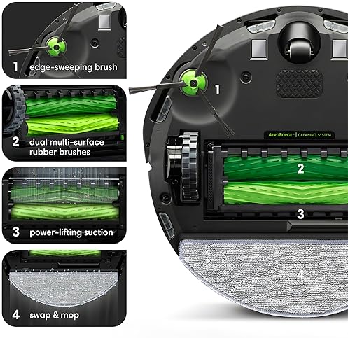 IROBOT ROOMBA COMBO I3 ROBOT VACUUM MOP, SELF-EMPTY, SMART MAPPING, PET FRIENDLY, 60-DAY BIN