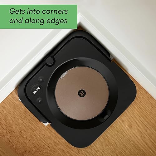 IROBOT BRAAVA JET M6 ROBOT MOP, WI-FI, SMART MAPPING, PRECISION SPRAY, ALEXA, MULTI-ROOM, BLACK