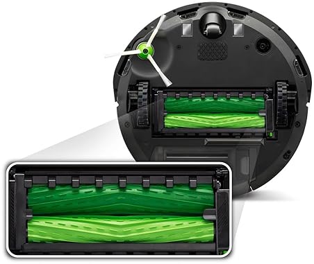 IROBOT ROOMBA DUAL MULTI-SURFACE RUBBER BRUSHES, GREEN REPLACEMENT PARTS FOR E, I J SERIES