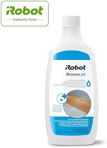 IROBOT HARD FLOOR CLEANER CONCENTRATE 16OZ, COMPATIBLE WITH ROOMBA COMBO BRAAVA MODELS