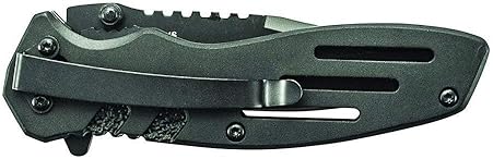 SMITH WESSON EXTREME OPS SWA24S 7.1 FOLDING KNIFE, SERRATED BLADE, ALUMINUM HANDLE, EDC