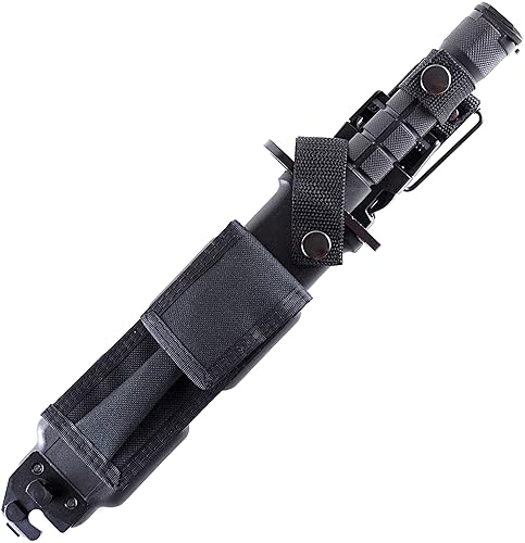 SMITH WESSON SW3B 12.8 FIXED BLADE BOWIE KNIFE, NOTCHED SPINE, NYLON HANDLE OUTDOOR SURVIVAL