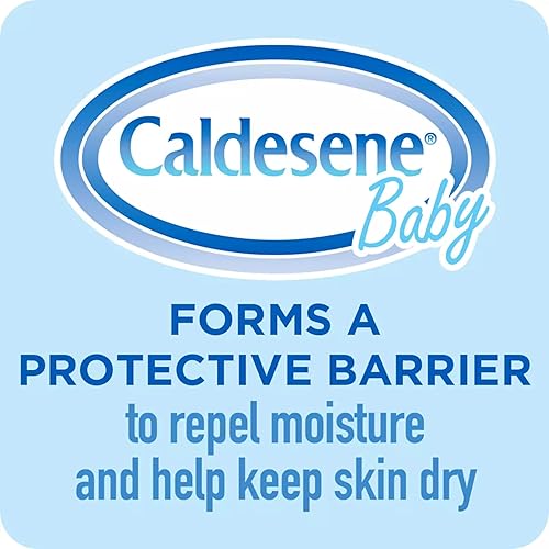 CALDESENE BABY POWDER WITH ZINC OXIDE CORNSTARCH, TALC-FREE, 5OZ, 6-PACK, FOR DRY COMFORT