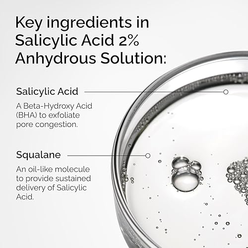 THE ORDINARY SALICYLIC ACID 2 SERUM FOR BLEMISH-PRONE SKIN, GENTLE EXFOLIANT FOR UNEVEN TEXTURE