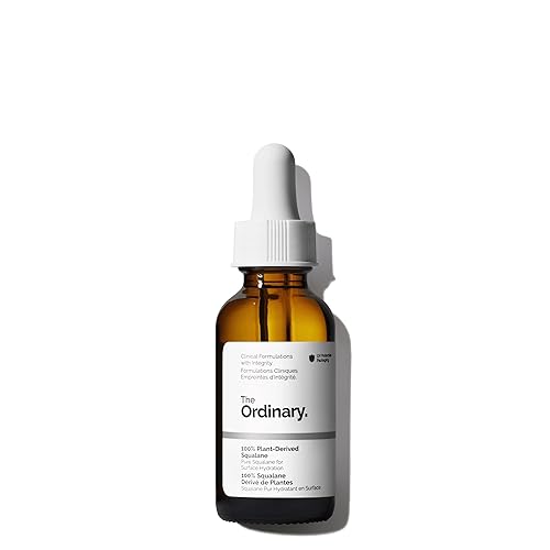THE ORDINARY 100 PLANT-DERIVED SQUALANE OIL FOR SKIN HAIR, LIGHTWEIGHT HYDRATION, 1 FL OZ