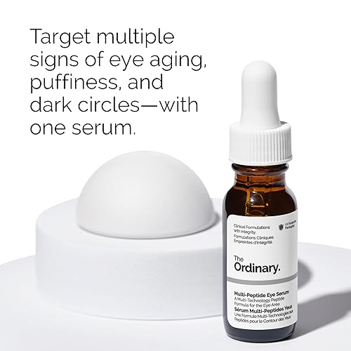 THE ORDINARY 3-STEP ANTI-AGING SKINCARE SET PEPTIDE SERUM, EYE SERUM MOISTURIZER FOR YOUTHFUL SKIN