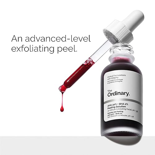 THE ORDINARY SKINCARE DUO AHA 30 BHA 2 PEELING HYALURONIC ACID 2 B5, 1OZ, VEGAN