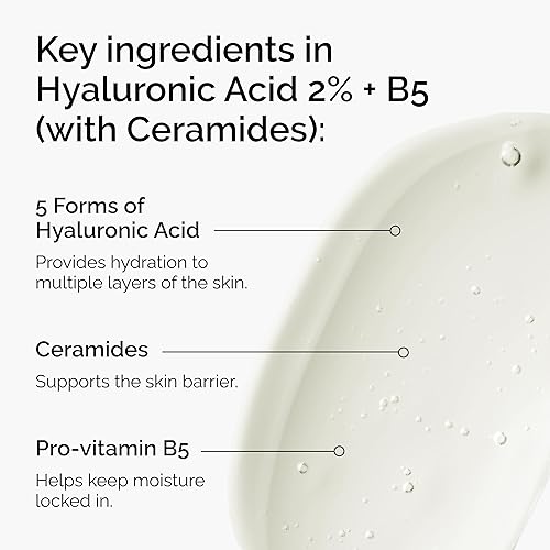 THE ORDINARY DRY SKIN CARE SET HYALURONIC ACID, NIACINAMIDE ZINC, SQUALANE BUNDLE, 3X1OZ