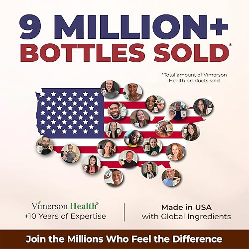 VIMERSON HEALTH QUERCETIN 500MG WITH BROMELAIN, TURMERIC CURCUMIN BLACK PEPPER ALLERGY, JOINT IMMUNE SUPPORT 60 CAPS