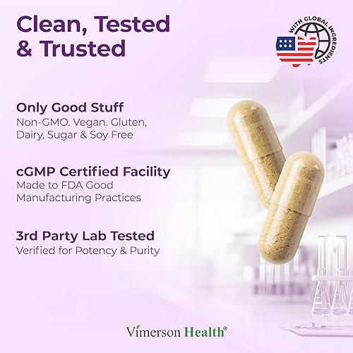 VIMERSON HEALTH VEGAN LIVER CLEANSE DETOX SUPPLEMENT DANDELION ROOT, MILK THISTLE ARTICHOKE 60 CAPSULES