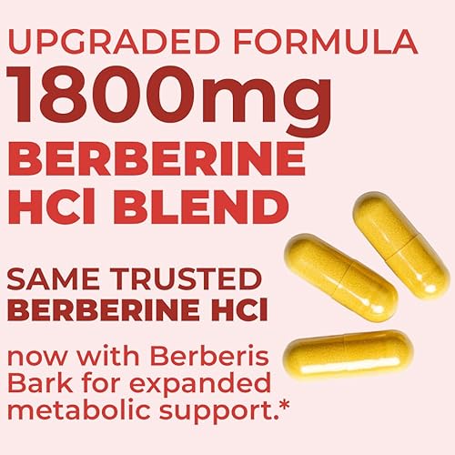 VIMERSON HEALTH BERBERINE 1800MG VEGAN, NON-GMO SUPPLEMENT FOR IMMUNE, HEART METABOLIC SUPPORT