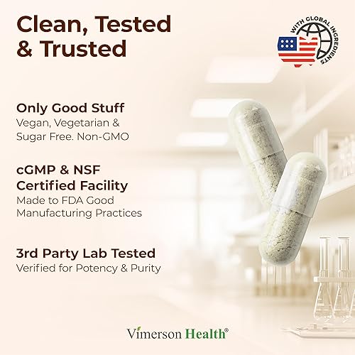 VIMERSON HEALTH NATTOKINASE 4000 FU SUPPLEMENT VEGAN HEART CIRCULATION SUPPORT, NON-GMO, 60 CAPSULES