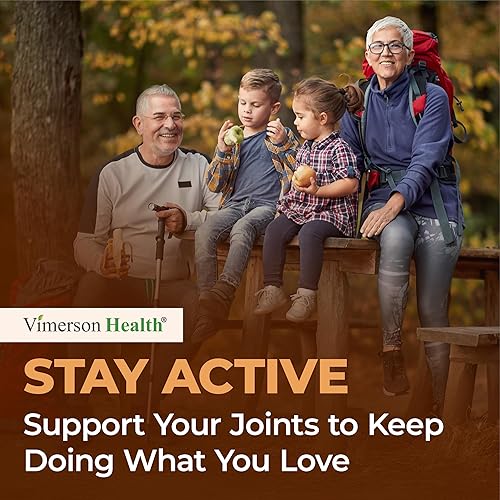 VIMERSON HEALTH GLUCOSAMINE CHONDROITIN MSM JOINT SUPPORT SUPPLEMENT 1500MG, 90 CAPSULES FOR MEN WOMEN