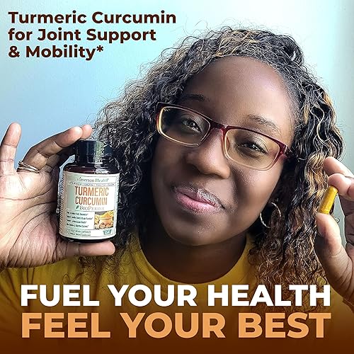 VIMERSON HEALTH ORGANIC TURMERIC CURCUMIN 1200MG WITH BLACK PEPPER 95 CURCUMINOIDS FOR JOINT DIGESTIVE SUPPORT 60 CA