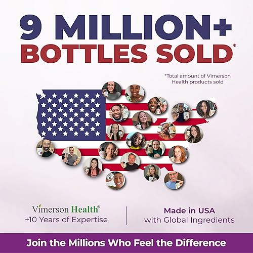 VIMERSON HEALTH SAFFRON SUPPLEMENTS 88.5MG MOOD EYE HEALTH SUPPORT FOR WOMEN MEN 60 VEGAN CAPSULES