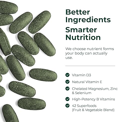 VIMERSON HEALTH VEGAN MULTIVITAMIN TABLETS FOR WOMEN MEN 23 ESSENTIAL VITAMINS MINERALS FOR WELLNESS, 90 CT