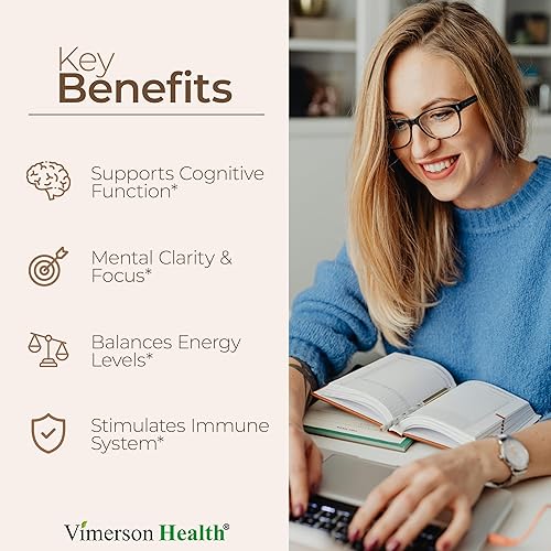 VIMERSON HEALTH 10-IN-1 MUSHROOM SUPPLEMENT LION S MANE, TURKEY TAIL, REISHI, CHAGA MORE FOR ENERGY FOCUS