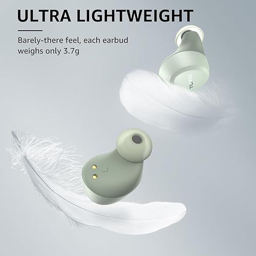 TOZO A1 WIRELESS EARBUDS BLUETOOTH 5.3, IPX5 WATERPROOF, 32 EQ, AI CALLS, CHARGING CASE