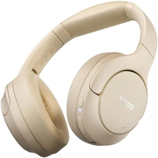 TOZO HT2 WIRELESS BLUETOOTH HEADPHONES, HYBRID ANC, 60H PLAYTIME, HI-RES AUDIO, KHAKI