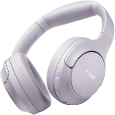 TOZO HT2 WIRELESS OVER-EAR HEADPHONES, HYBRID ANC, 60H PLAYTIME, HI-RES AUDIO, DEEP BASS, PURPLE