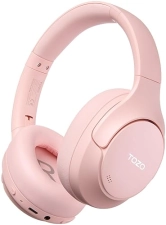 TOZO HT3 WIRELESS OVER-EAR HEADPHONES, HYBRID NOISE CANCELLING, 90H PLAYTIME, SPATIAL AUDIO, 5 MICS
