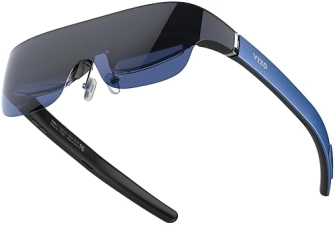 TOZO VIZO V1 AR GLASSES, 1800-NIT DISPLAY, STEREO SPEAKERS, MYOPIA CORRECTION, 2D 3D, IPHONE PC