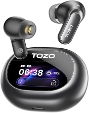 TOZO NC20 PRO WIRELESS EARBUDS, ACTIVE NOISE CANCELLING, LDAC HI-RES, 80H, 6 MICS, WATERPROOF