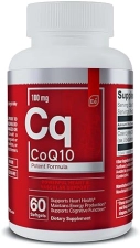 ESSENTIAL ELEMENTS  COQ10 100MG SOFTGELS HEART, BRAIN VASCULAR SUPPORT SUPPLEMENT, 60 COUNT, 2-MONTH SUPPLY