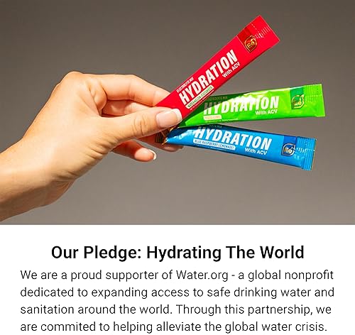 ESSENTIAL ELEMENTS SUGAR FREE ELECTROLYTE POWDER, YUZU LIME, 25 HYDRATION PACKETS WITH ACV VITAMIN C