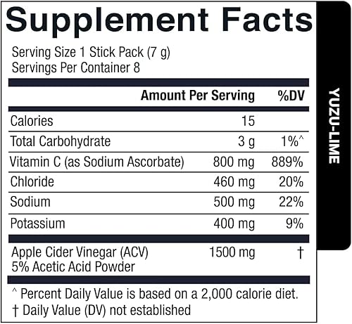 ESSENTIAL ELEMENTS HYDRATION PACKETS VARIETY SUGAR-FREE ELECTROLYTE POWDER WITH ACV VITAMIN C, 48CT