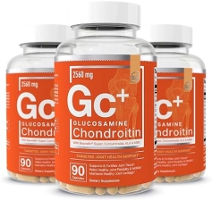 ESSENTIAL ELEMENTS  GLUCOSAMINE CHONDROITIN JOINT SUPPORT SUPPLEMENT WITH MSM, HYALURONIC ACID BOSWELLIA 270 COUNT