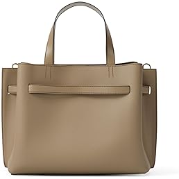MICHAEL KORS EMILIA SMALL SATCHEL HANDBAG FOR WOMEN DESIGNER PURSE, LEATHER SHOULDER BAG