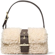 MICHAEL KORS COLBY MEDIUM SHOULDER BAG DESIGNER LEATHER HANDBAG FOR WOMEN, ELEGANT STYLISH PURSE