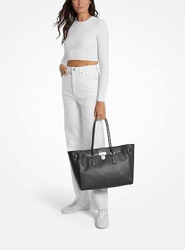 MICHAEL KORS HAMILTON LARGE TOTE BAG DESIGNER LEATHER SHOULDER HANDBAG FOR WOMEN