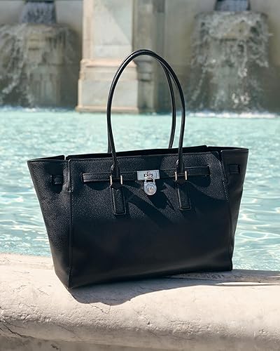 MICHAEL KORS HAMILTON LARGE TOTE BAG DESIGNER LEATHER SHOULDER HANDBAG FOR WOMEN
