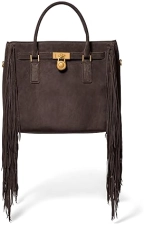 MICHAEL KORS HAMILTON MODERNE LARGE SATCHEL BAG DESIGNER LEATHER HANDBAG FOR WOMEN