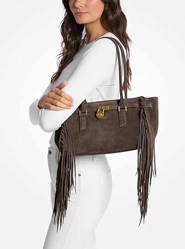 MICHAEL KORS HAMILTON MODERNE SMALL SHOULDER TOTE BAG FOR WOMEN DESIGNER HANDBAG, STYLISH PURSE