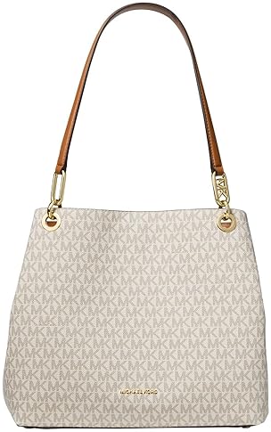 MICHAEL KORS KENSINGTON LARGE SHOULDER TOTE BAG FOR WOMEN DESIGNER HANDBAG PURSE