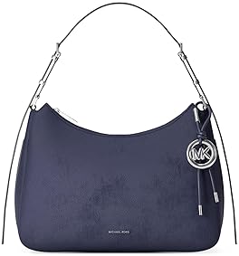 MICHAEL KORS NOLITA MEDIUM CONVERTIBLE SHOULDER BAG, TOP ZIP LEATHER PURSE FOR WOMEN