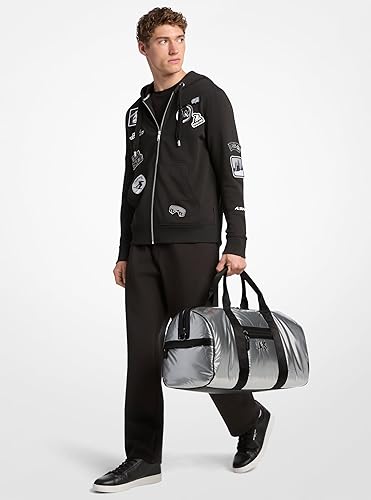 MICHAEL KORS BROOKLYN FLIGHT DUFFLE BAG STYLISH TRAVEL CARRY-ON LUGGAGE FOR MEN WOMEN