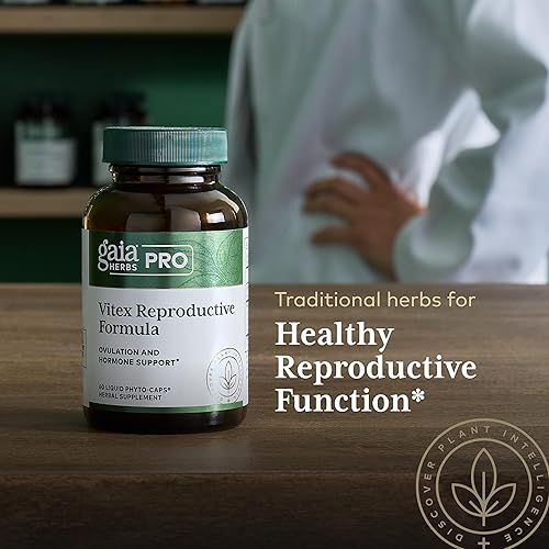 GAIA HERBS PRO VITEX SUPPLEMENT SUPPORTS HEALTHY OVULATION REPRODUCTIVE HEALTH 60 CAPSULES