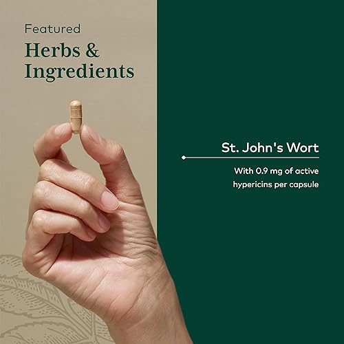 GAIA HERBS PRO ST. JOHNS WORT ORGANIC MOOD IMMUNE SUPPORT SUPPLEMENT 60 LIQUID PHYTO-CAPS