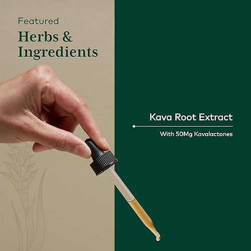 GAIA HERBS PRO KAVA 50 CALMING STRESS SUPPORT, 50MG KAVALACTONES, HERBAL EXTRACT, 2 FL OZ