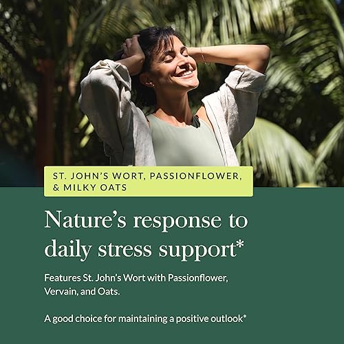 GAIA HERBS EMOTIONAL BALANCE STRESS SUPPORT SUPPLEMENT WITH ST. JOHN S WORT 60 VEGAN CAPSULES
