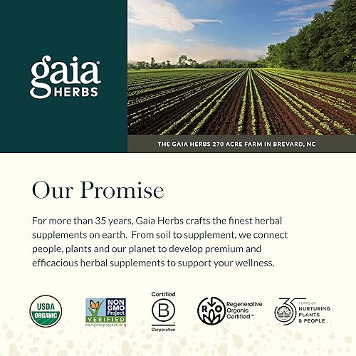 GAIA HERBS ECHINACEA SUPREME IMMUNE SUPPORT, 60 VEGAN CAPSULES, ECHINACEA PURPUREA ANGUSTIFOLIA