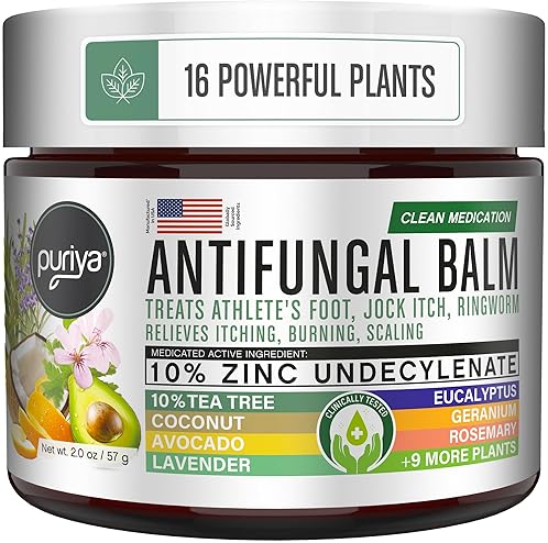 PURIYA EXTRA-STRENGTH ANTIFUNGAL CREAM FOR ATHLETE S FOOT, JOCK ITCH RINGWORM, ITCH RELIEF