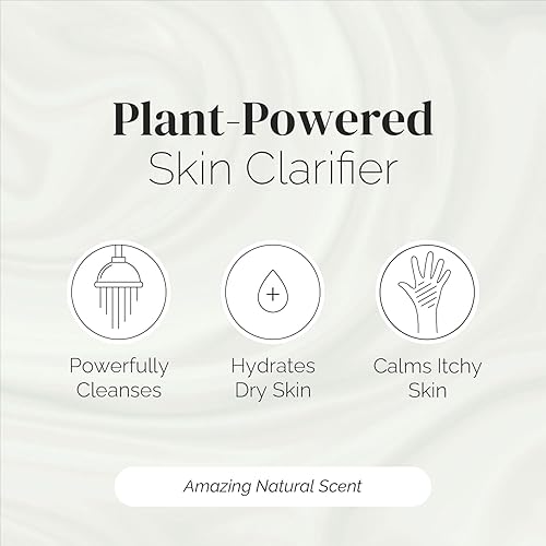 PURIYA TEA TREE BODY WASH FOR JOCK ITCH, ATHLETE S FOOT, BACK ACNE, EUCALYPTUS MINT, 16OZ